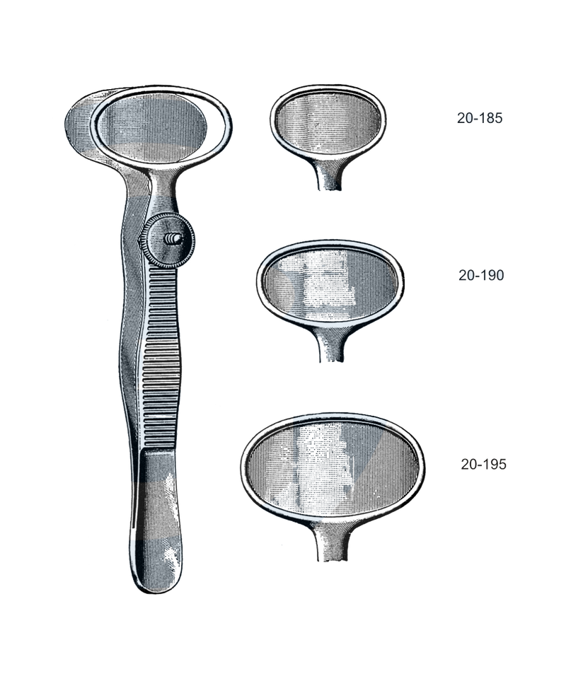 Desmarres Chalazion Forceps, 3 1/2", Small, 16 mm Wide - Garana Industries