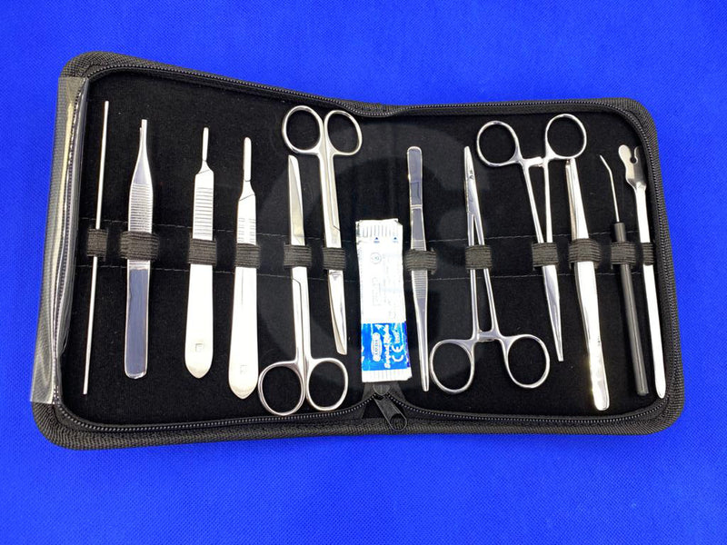 Student Dissecting Set of 14 Pcs / Suture Practice Kit